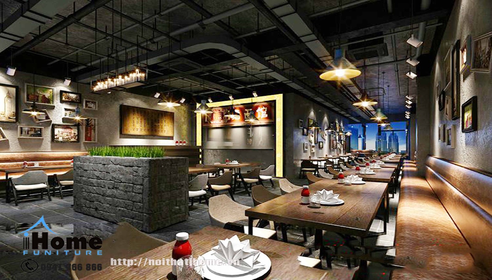 Thiết kế quán cafe đpẹ tại Hải Phòng